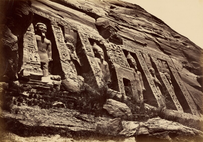 [Nubia - The Small Temple at Abu Simbel]