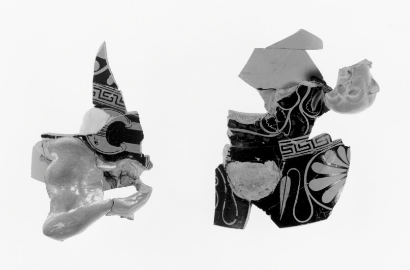 Attic Red-Figure Plastic Kantharos Fragment