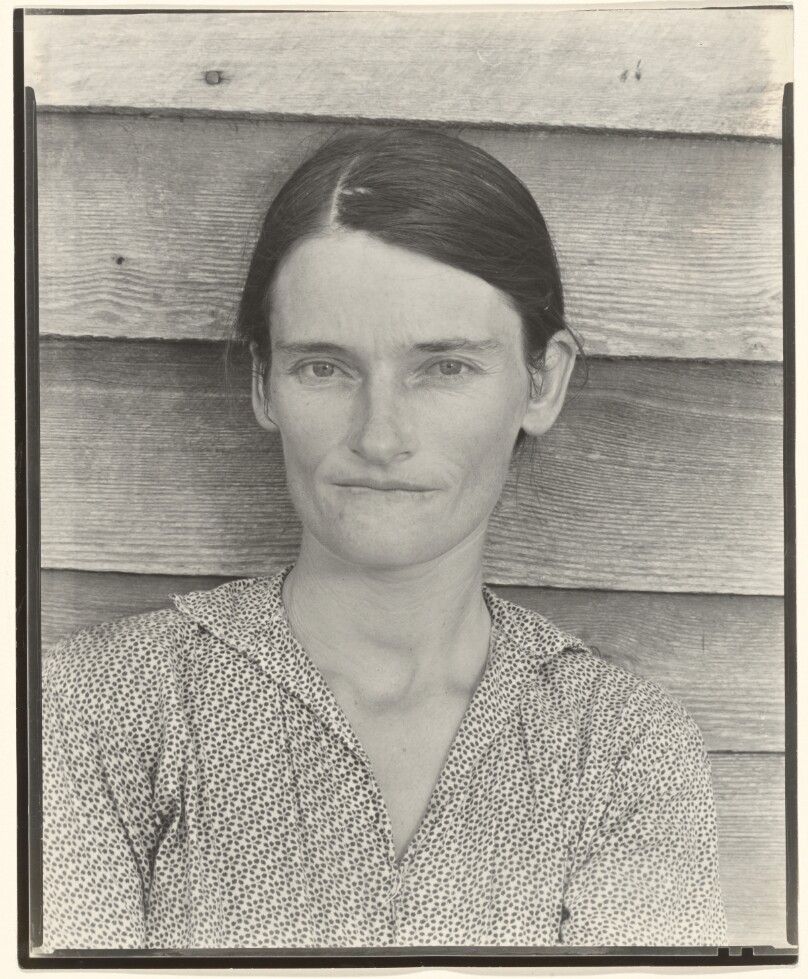 Allie Mae Burroughs, Wife of a Cotton Sharecropper, Hale County, Alabama