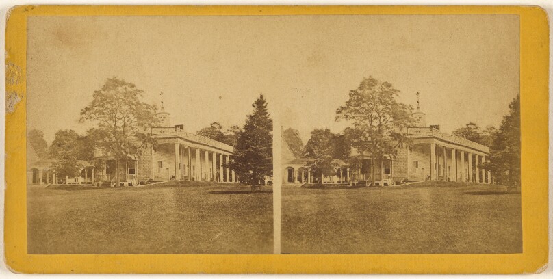 The Washington Homestead, at M't Vernon Va.