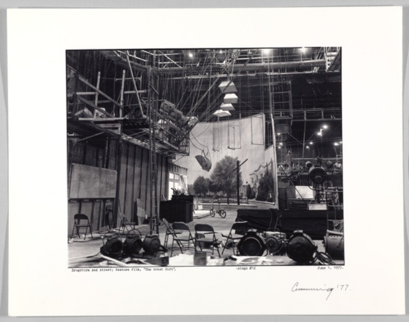 Drugstore and Street, Feature Film, "The Great Gift," Stage #12