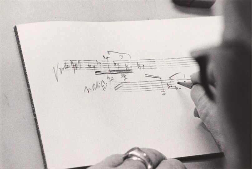 [Igor Stravinsky's Hands]