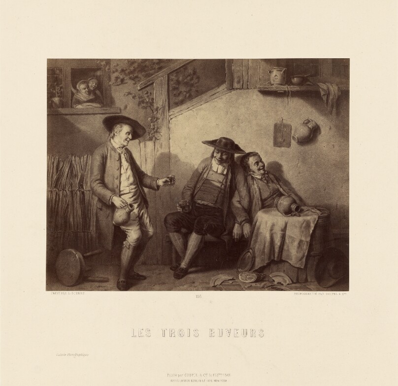 "Les Trois Buveurs" by L. Somers