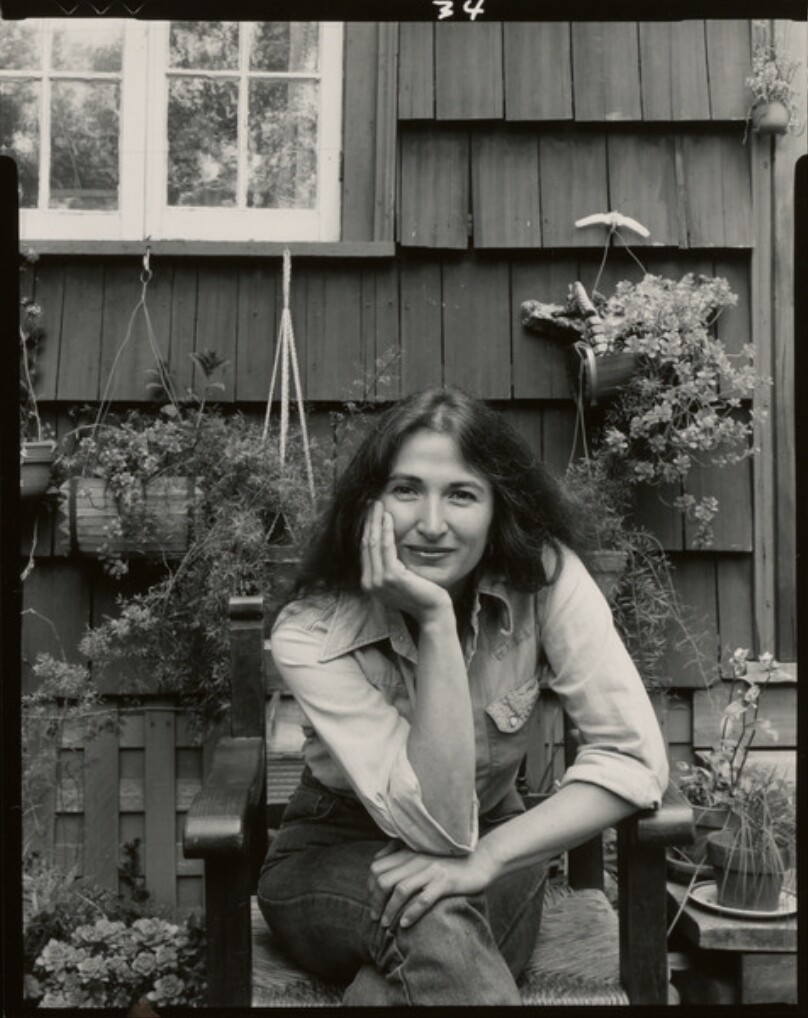 Portrait of Judy Dater, pose 1