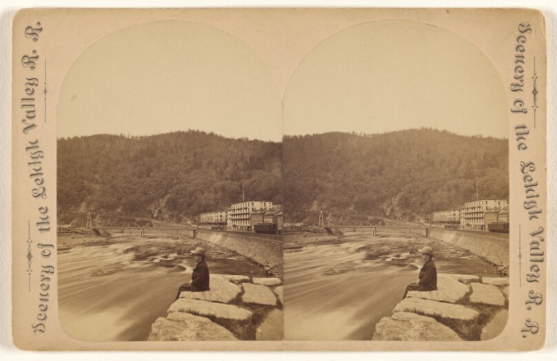 Mauch Chunk, South from Switch-Back, R.R.