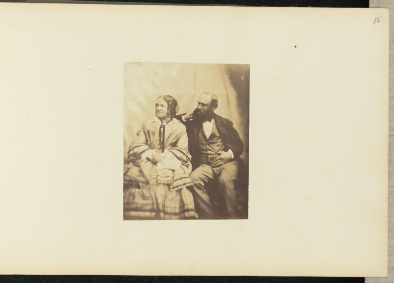 [Portrait of man and woman]
