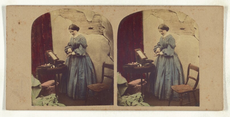 Needle Money. "Two Illustrations."