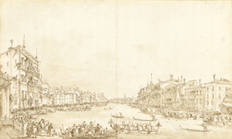 A Regatta on the Grand Canal