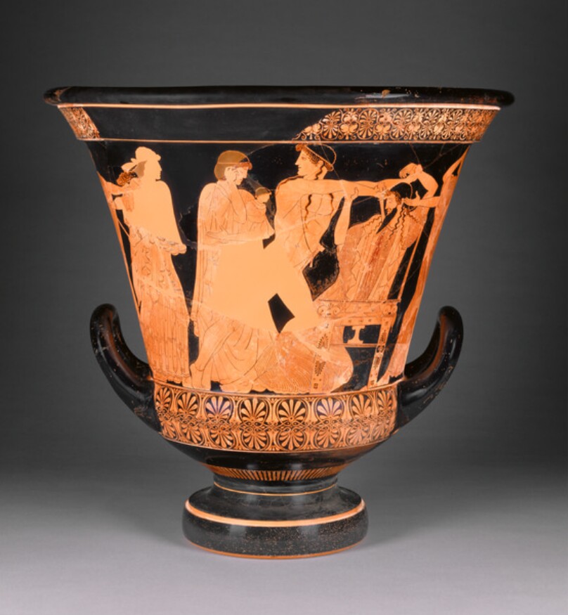 Attic Red-Figure Calyx Krater