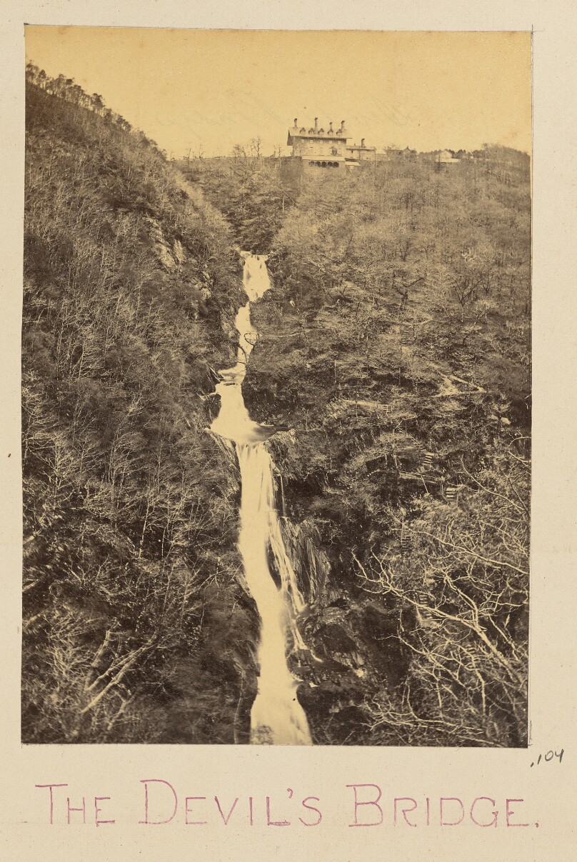[View of the Devil's Bridge Falls]