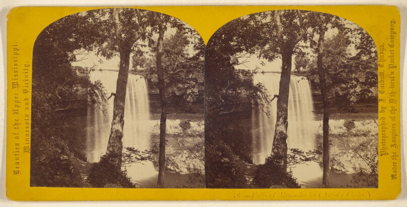 Falls of Minne-ha-ha (Artist's Choice.)