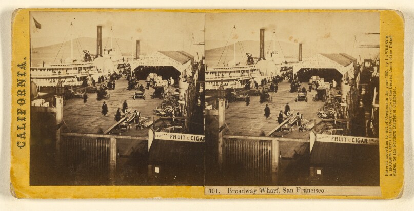 Broadway Wharf, San Francisco.