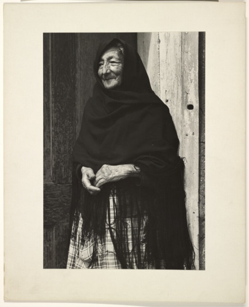 Old Woman at Coyote, New Mexico