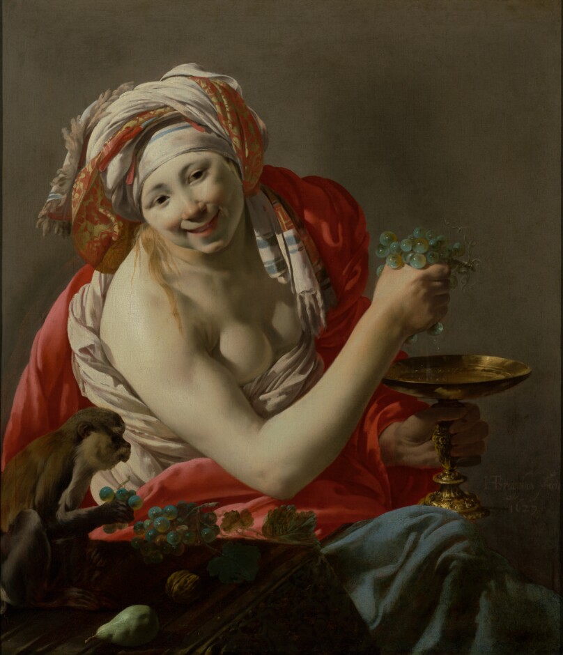 Bacchante with an Ape
