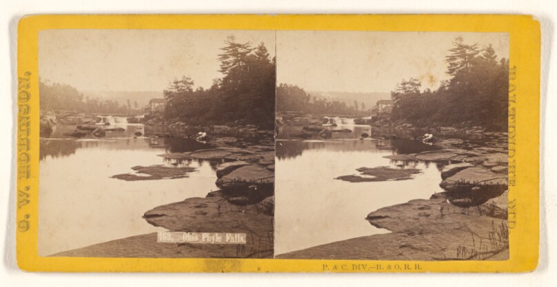 Ohio Phyle Falls - near View.