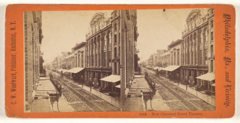 New Chestnut Street Theatre.