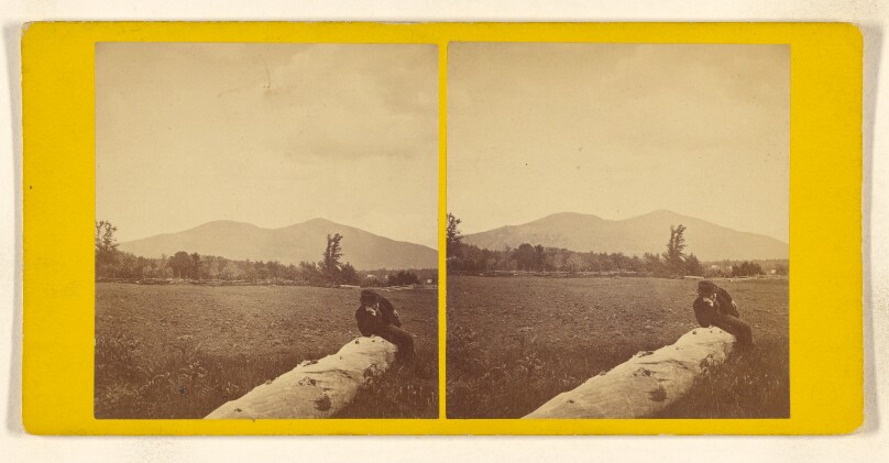 Mt. Kearsarge from the Saco Valley. [White Mountain]