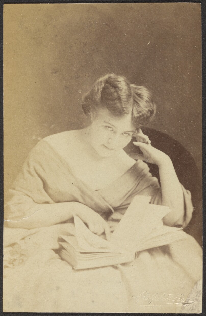 [Portrait of a Woman with Book]