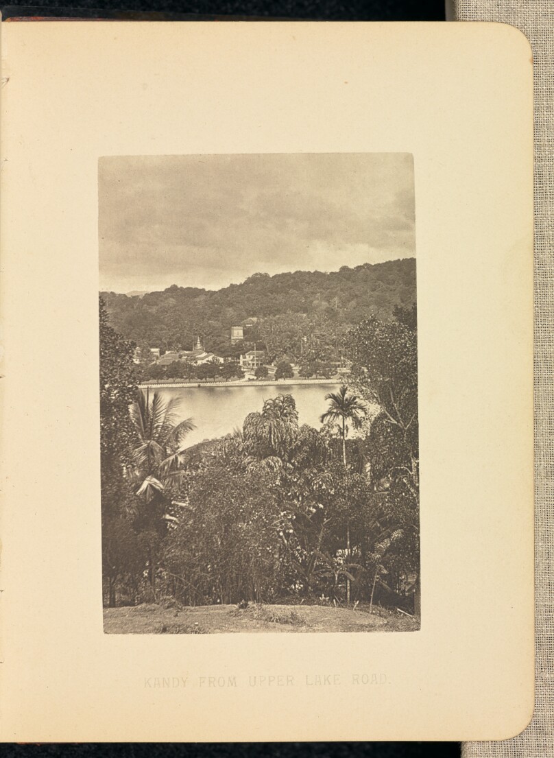 Kandy, from Upper Lake Road