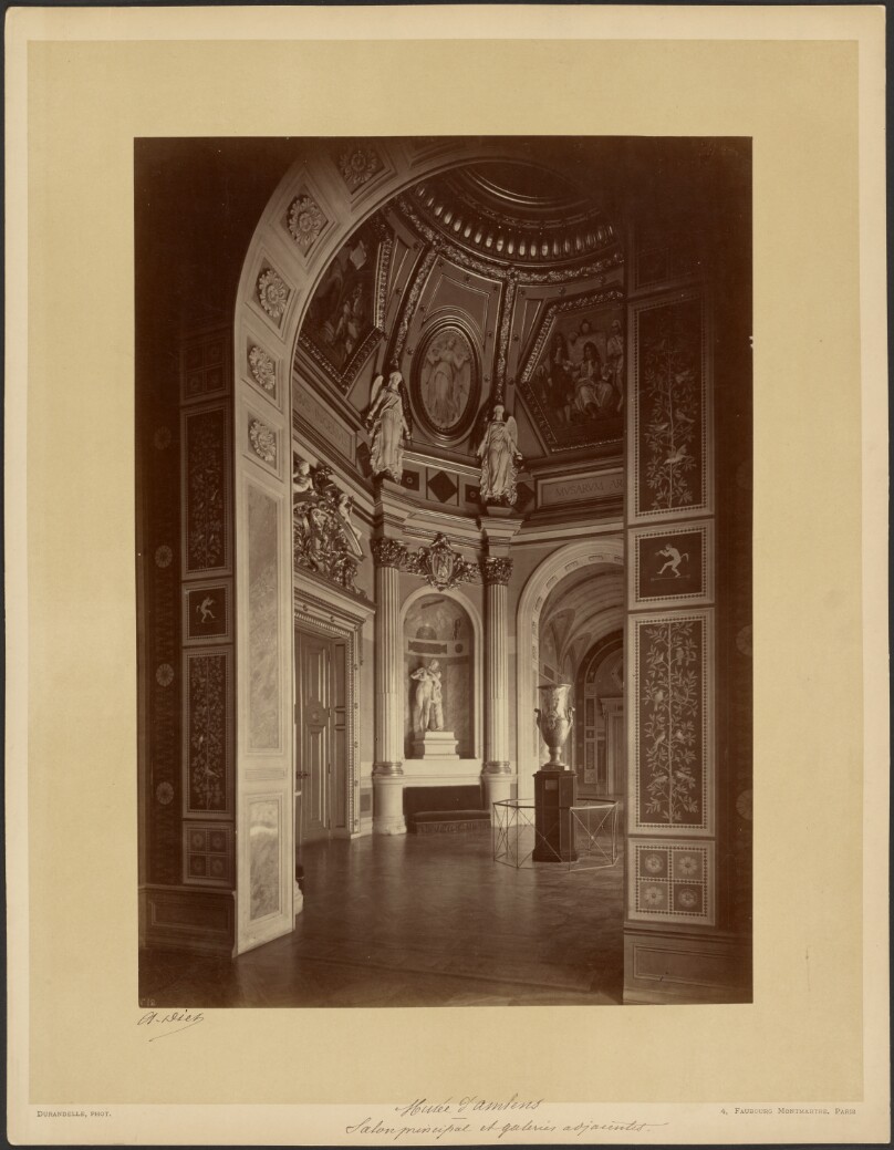 Museé d'Amiens - Salon principal et galeries adjacentes