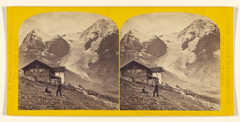 Hotel de la Jungfrau, Wenger-Alp. Suisse.