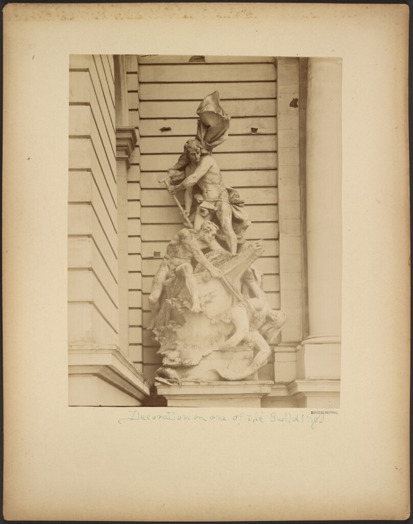 Decoration on one of the Buildings