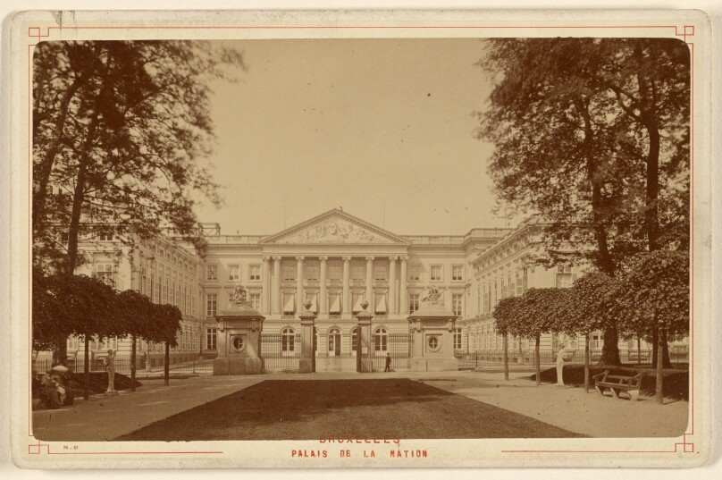 Bruxelles. Palais de la Nation.