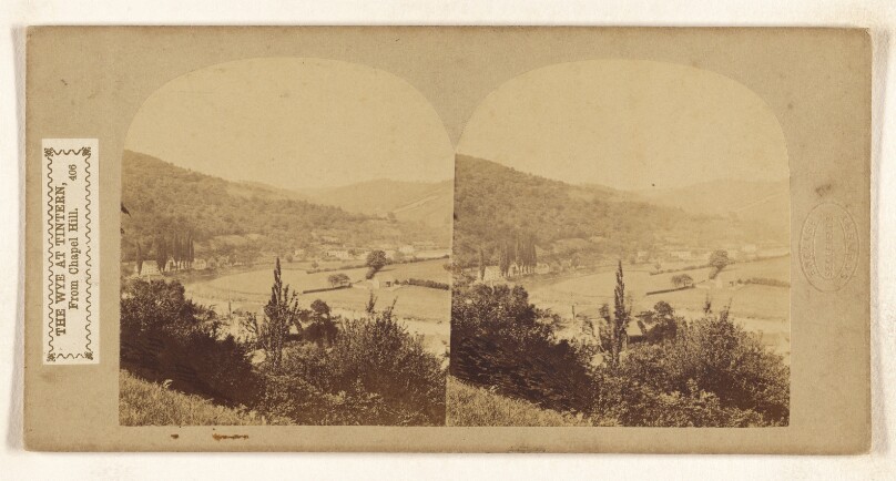 The Wye at Tintern, From Chapel Hill.