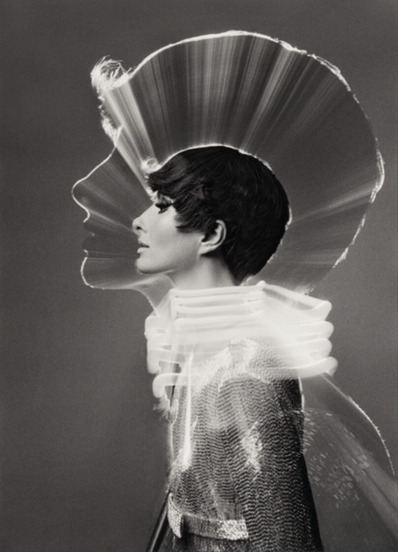 Alberta Tiburzi with Neon Necklace, Paris