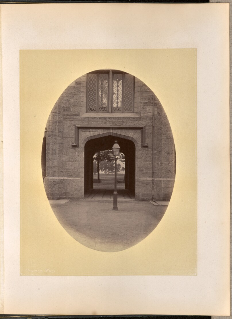 [Tudor arch of the Old Central Barracks, West Point]