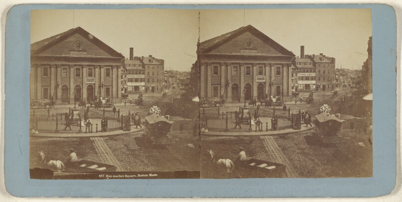 Hay-market Square, Boston, Mass.