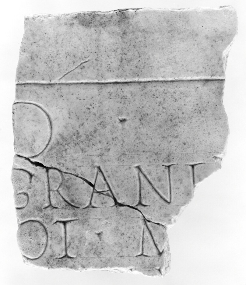 Fragment of a Funerary Inscription
