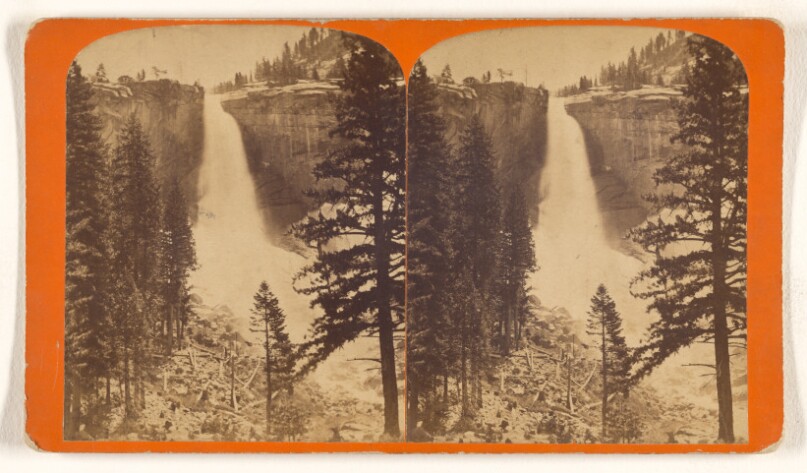 Nevada Fall, 700 feet, Yosemite Valley.