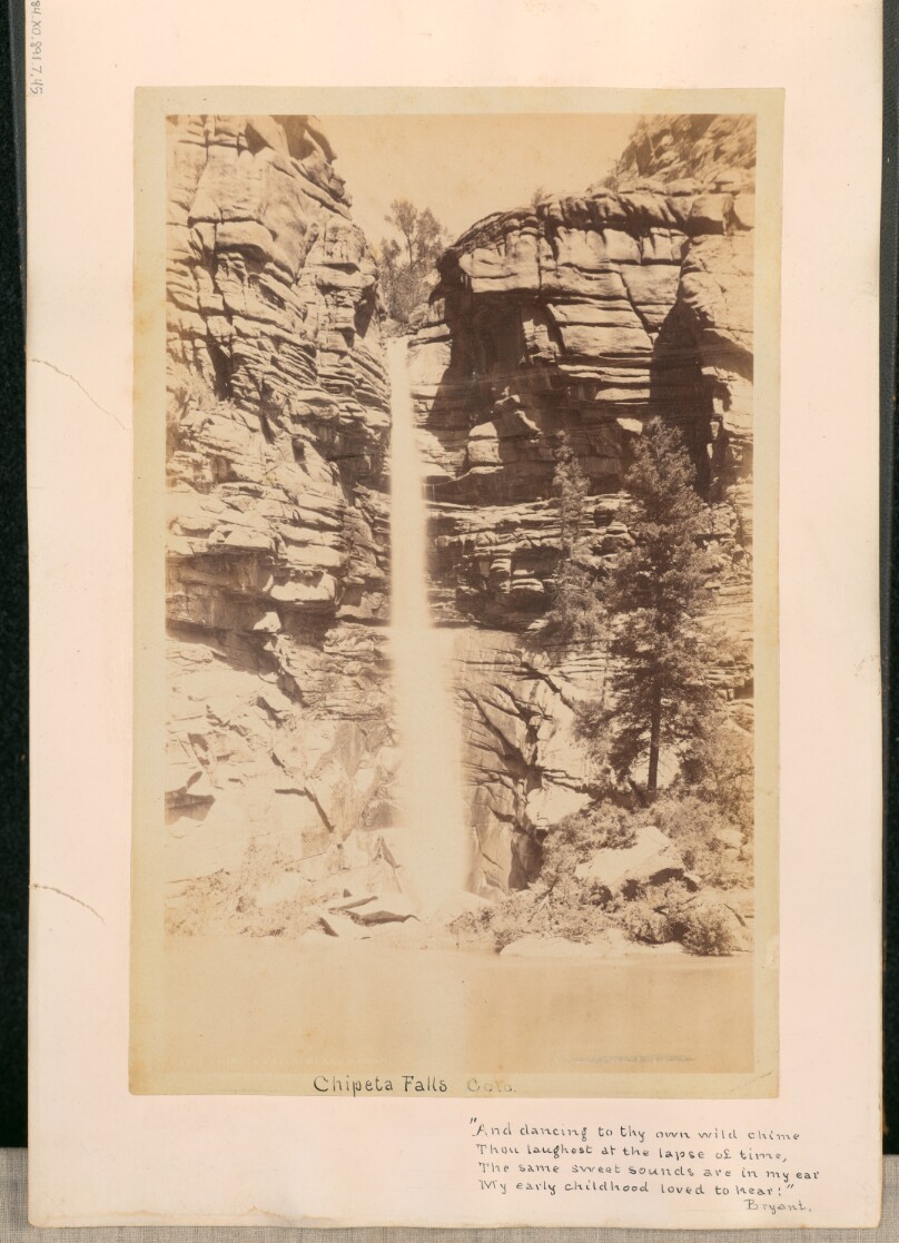 Chipeta Falls. Black Cañon