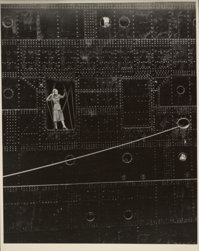 Model on Ship