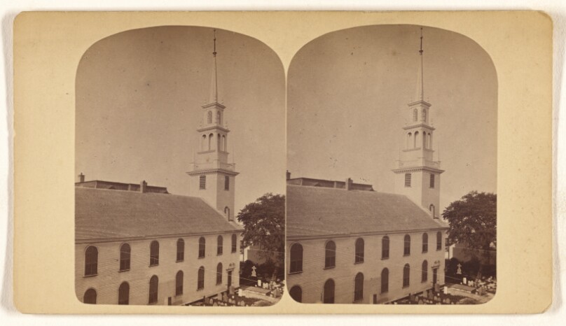 [Exterior of Trinity Church, Newport, Rhode Island]