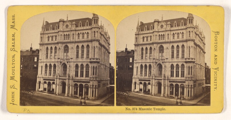 Masonic Temple. [Boston, Mass.]