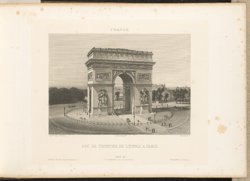 Arc de Triomphe de l'Etoile à Paris