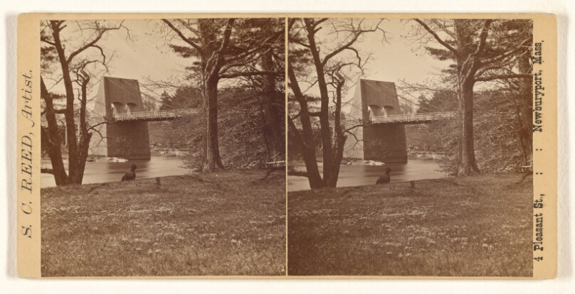 [Chain Bridge, Newburyport, Mass.]