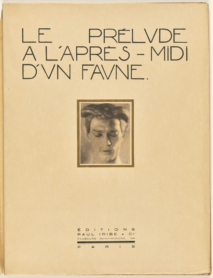 [Portrait of Waslaw Nijinsky as the Faun]
