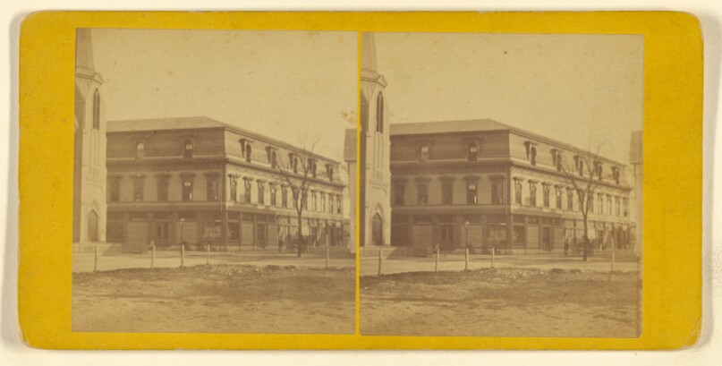 View of A. & W. Sprague's Store, Elmwood, R.I.