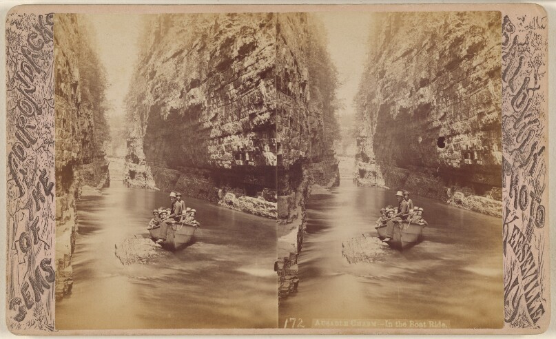 Ausable Chasm - In the Boat Ride.