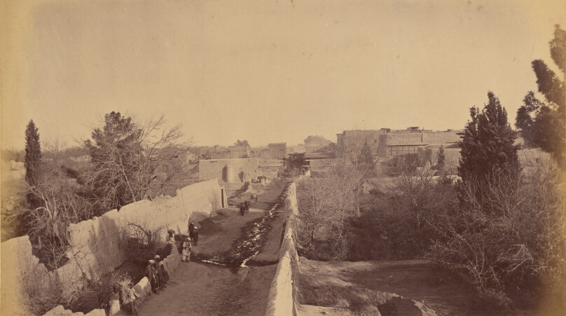 Jellalabad, the city and surroundings from Kabul Gate