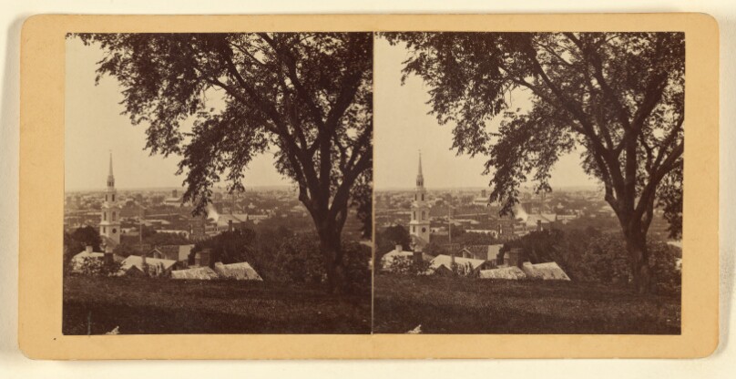 City from Prospect Hill.