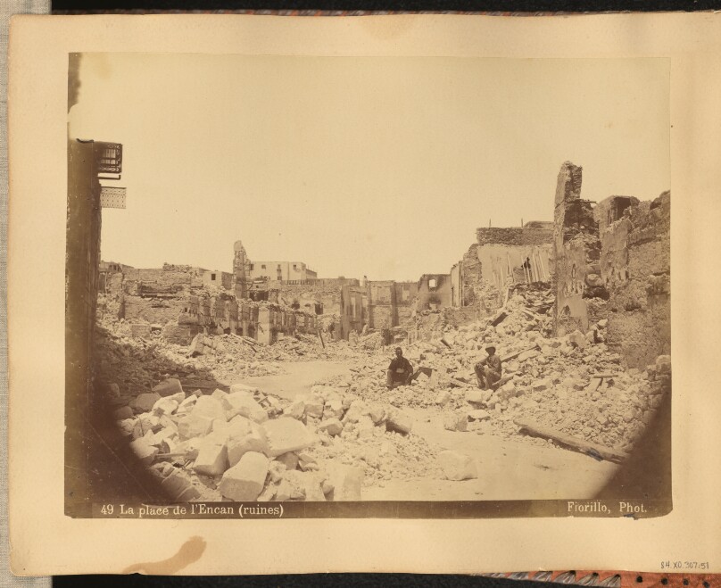 La place de l'Encan (ruines)