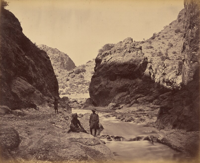End of the defile, looking towards Kuta-Kushta