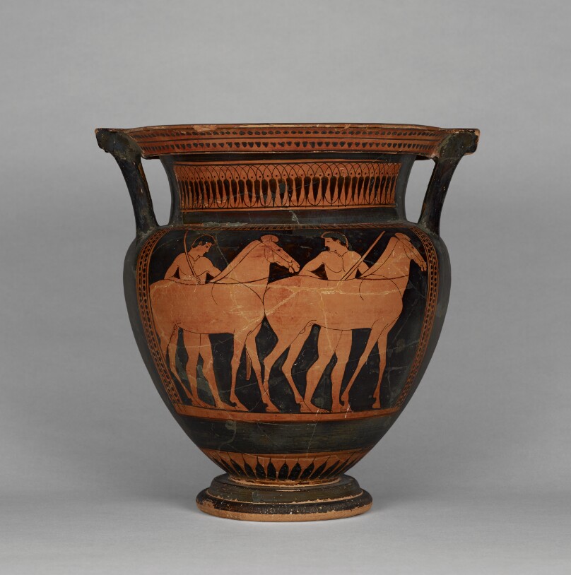 Attic Red-Figure Column Krater