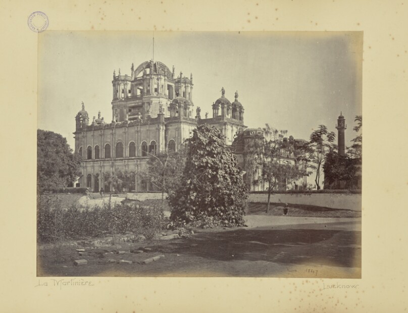 Lucknow; La Martiniere [sic], from the Garden