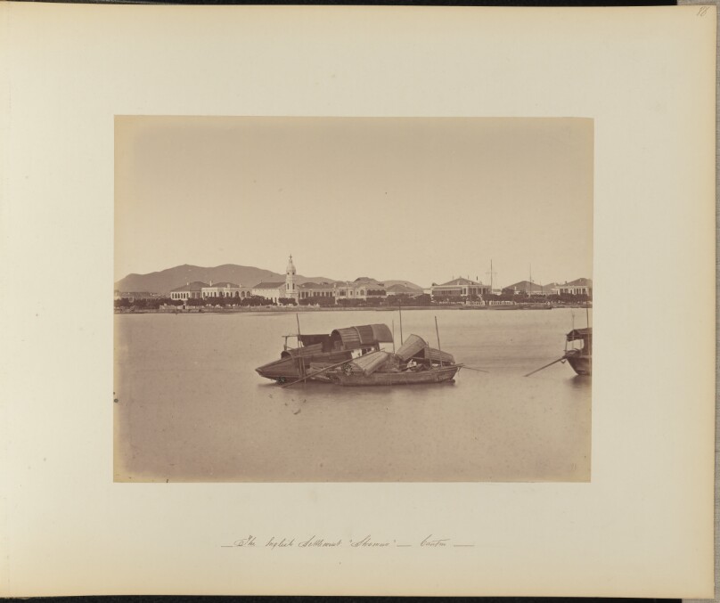 The English Settlement. "Shameen." Canton