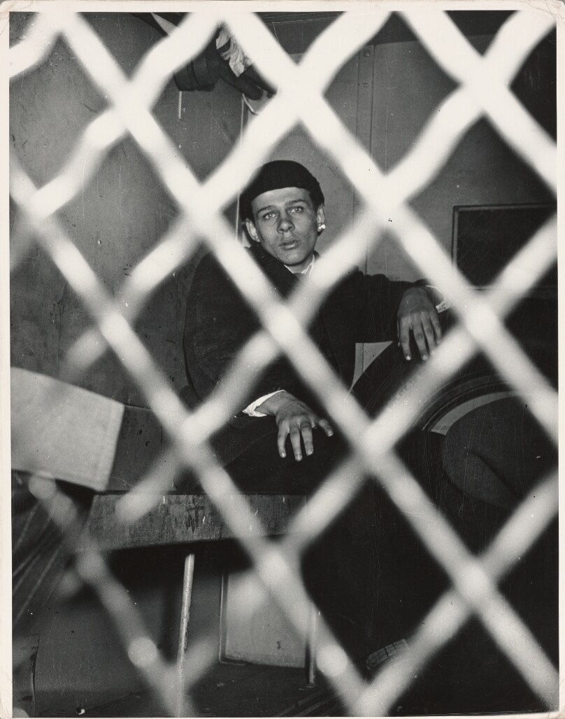 [Frank Pape, Arrested for Homicide]